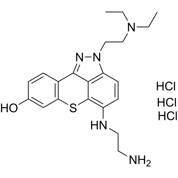 Ledoxantrone trihydrochloride 119221-49-7